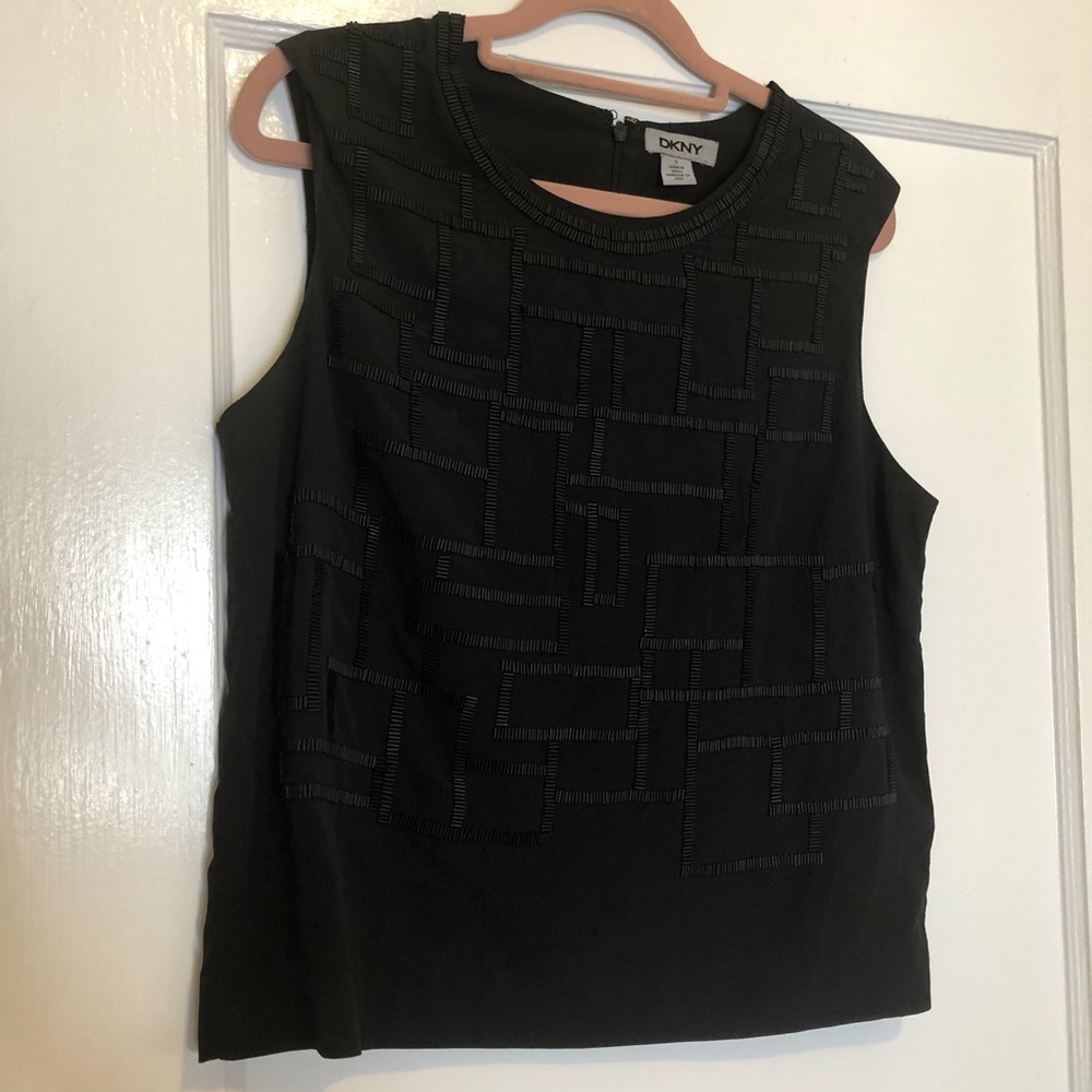DKNY Beaded Top